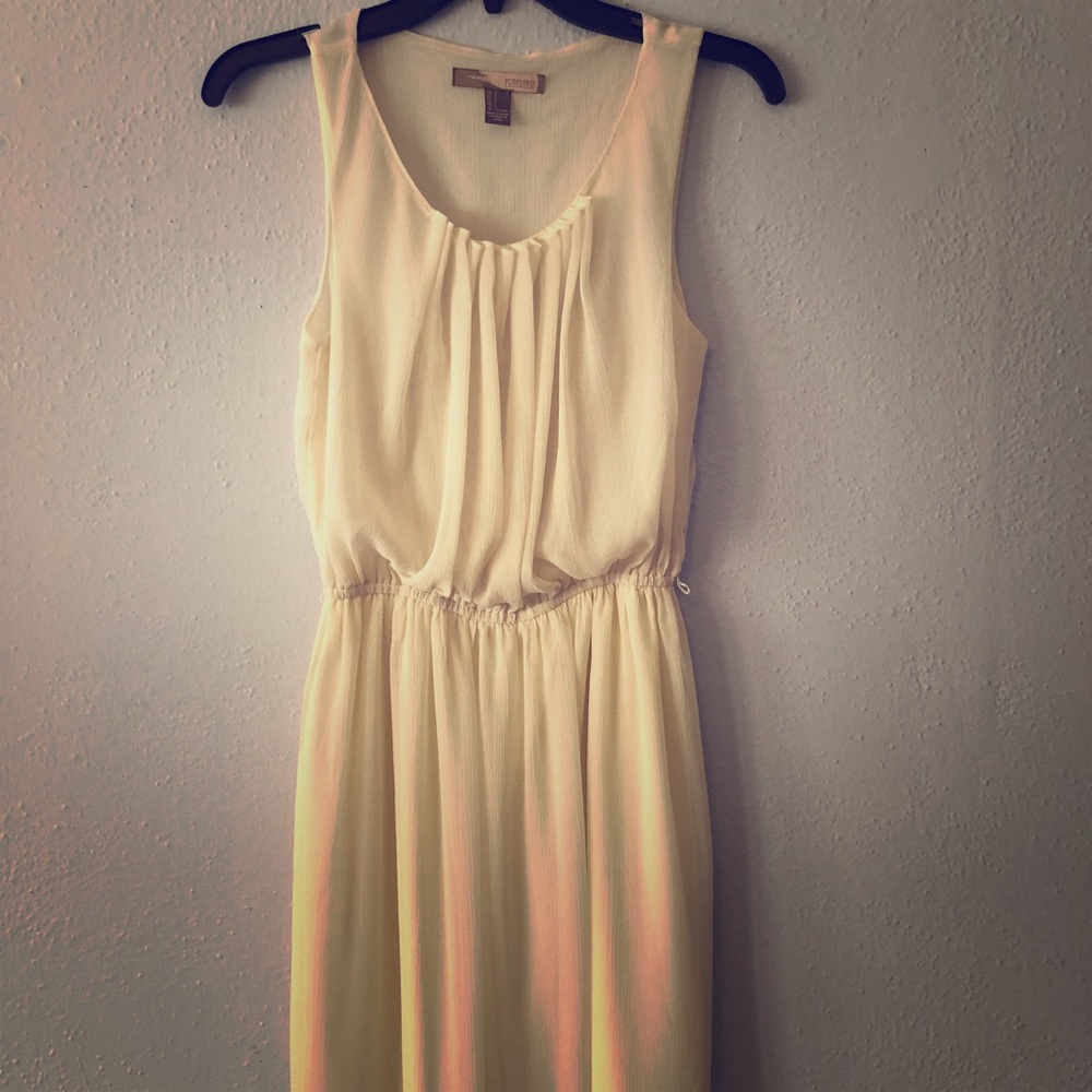 Cream dress